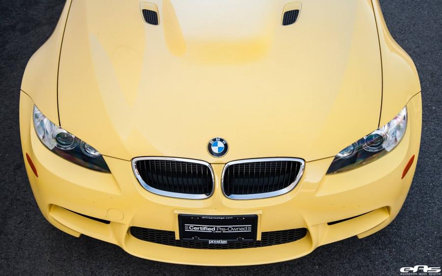 Детали экстерьера BMW M3 Coupe Dakar Yellow by EAS 2017 года  (фото 2 из 9)